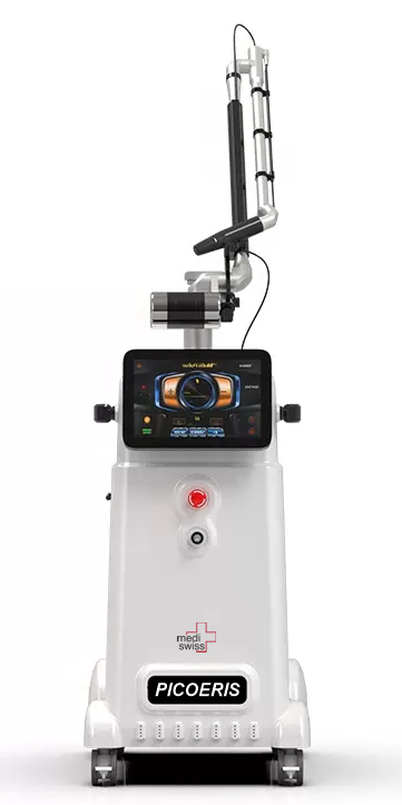 Mediswiss ERIS Pico III laser Odstranění tetování, pigmetací a omlazování