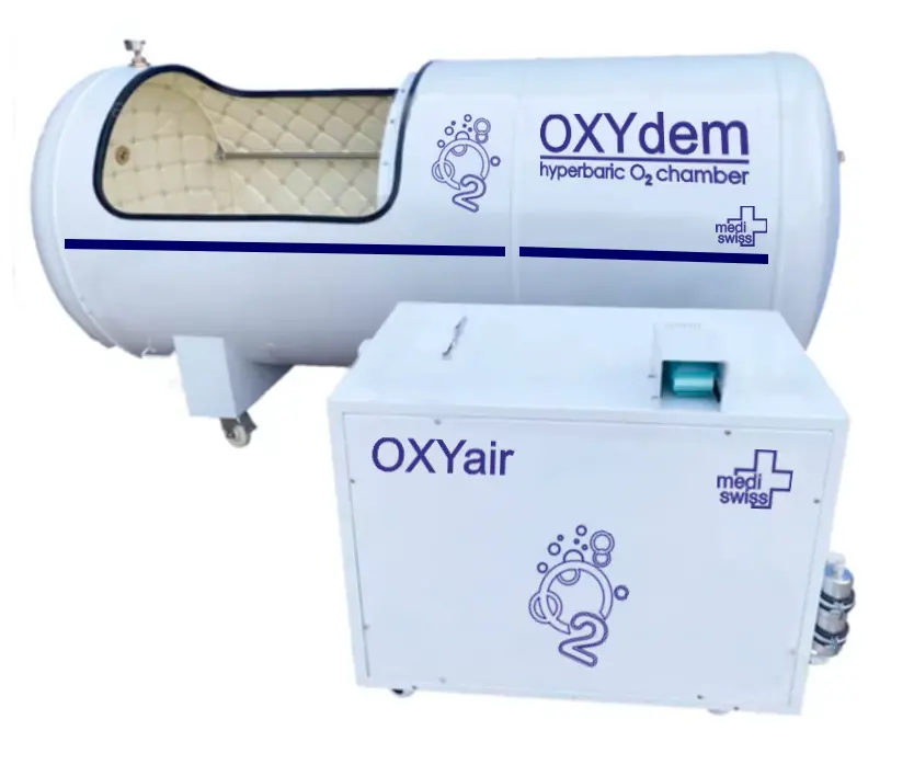 Hyperbarická kyslíková komora kovová Mediswiss OXYdem 9500 Lite