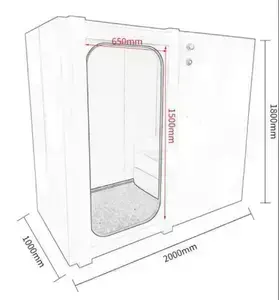 Hyperbarická kyslíková komora kovová Mediswiss OXYdem CUBE TWO