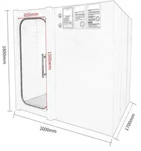 Hyperbarická kyslíková komora kovová Mediswiss OXYdem CUBE THREE